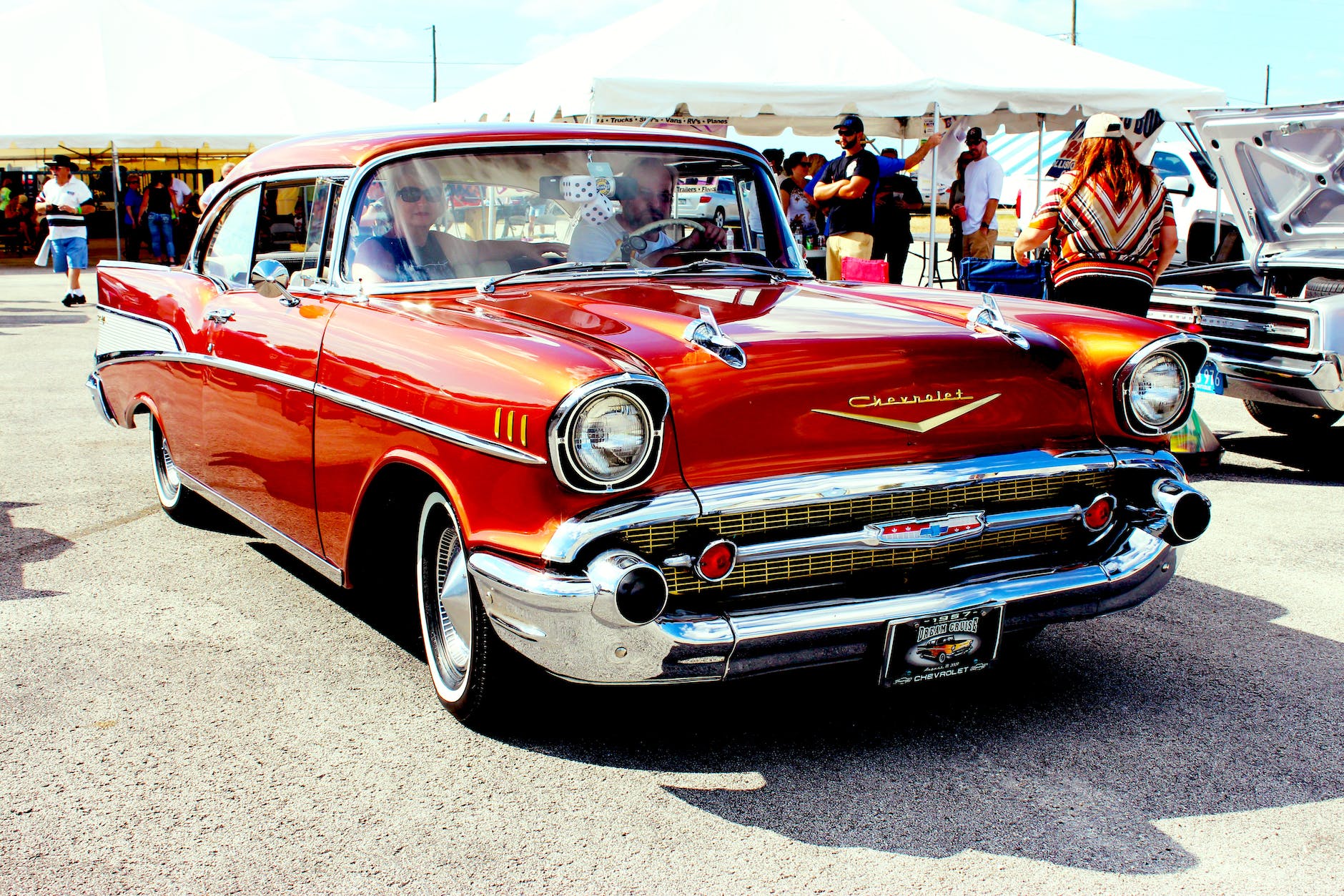 A quintessential red Chevrolet. Guaranteed to bring a smile