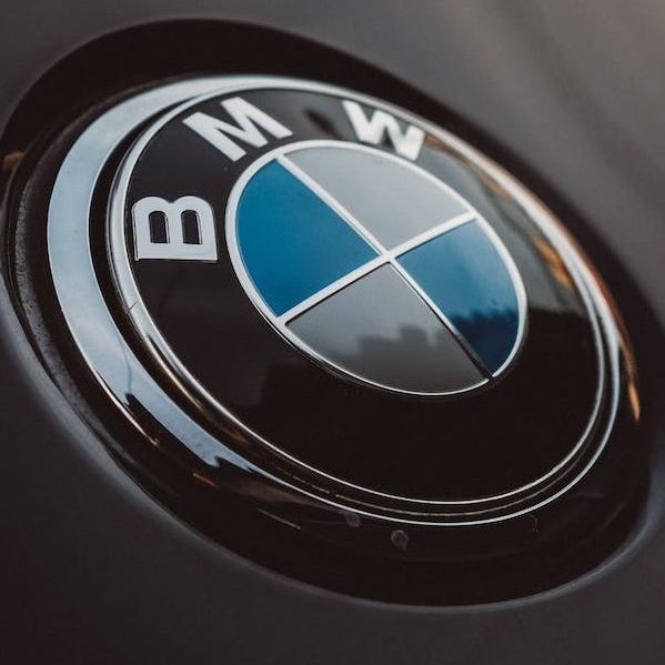 The BMW Logo - Bavarian colours of blue and white